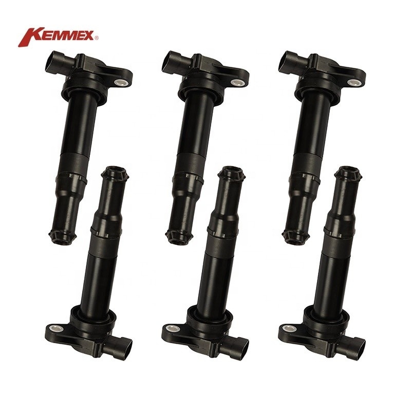 KEMMEX UF554 Ignition Coil Pack 27301-23400 for 2005- Hyundai Accent Kia 2.7 V6